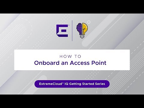 How To: Onboard an Access Point