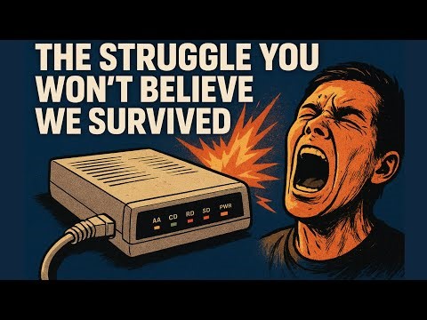 We Actually Lived Like This: The Dial-Up Internet Nightmare