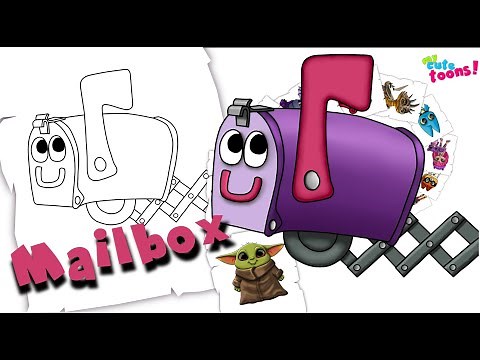 Blue's Clues: How to Draw Mailbox | Easy Drawing Tutorial