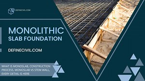 Monolithic Slab Foundation – Monoslab – Pros and Cons - Definecivil