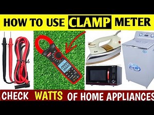 How to use CLAMP meter | Clamp Multimeter Tutorial for Beginners
