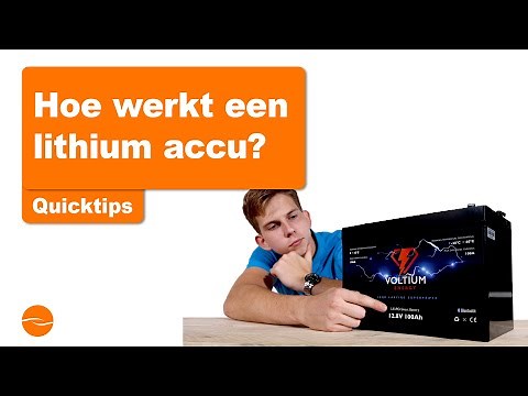 Hoe werkt een lithium accu? Alles over LiFePO4 en Li-ion lithium accu's!