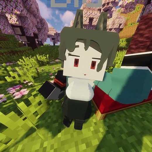 Meet miyabi girlfriend mod in minecraft jenny mod#minecraft #jennymod