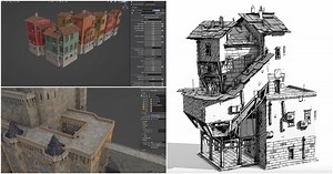 Julien Gauthier's Procedural Building Generator for Blender Updated