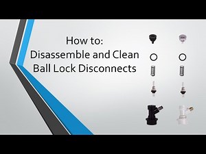 How to Disassemble and Clean a Ball Lock Disconnect