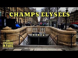 🇫🇷WALK IN PARIS "AVENUE DES CHAMPS-ÉLYSÉES" LIVE STREAMING IN PARIS (EDIT VERSION) 18/02/2021