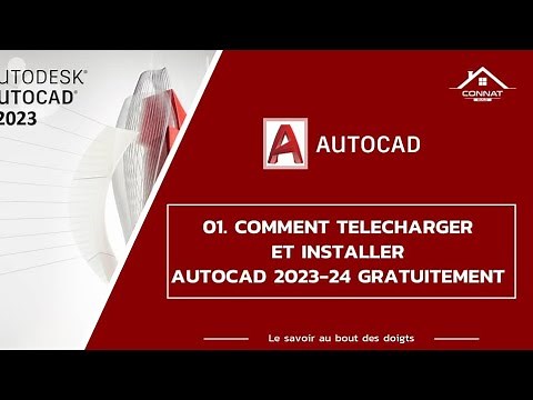 [01] COMMENT TÉLÉCHARGER ET INSTALLÉ AUTOCAD 2023-24 GRATUITEMENT SUR SON PC #licence_éducative