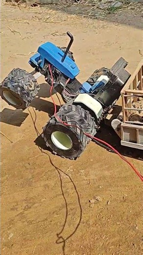 how to make 4x4 tractor at home #success