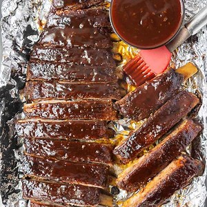 Easy BBQ Baked Oven Baked Ribs Recipe | How to Bake Ribs