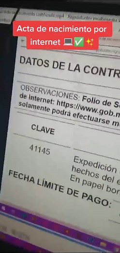 Descarga e imprimir tu acta de nacimiento certificada totalmente en línea, fácil y rápido✨✅💻👈❤️ #tramitesdegobierno #actadenacimiento #tutorial #actadenacimientocertificada #curp