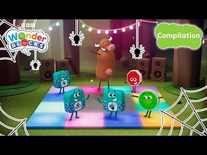 👻 Spooky Halloween Party Mix! 🕷️ | Coding for Kids | ‪@WonderblocksOfficial‬