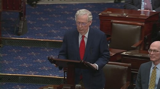 Mitch McConnell admitted to hospital with flu-like symptoms