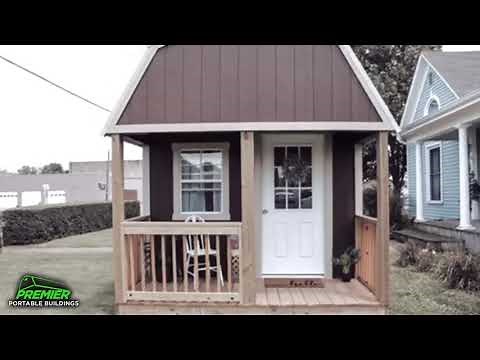 SHE SHED | Lofted Barn Cabin | Premier Portable Buildings