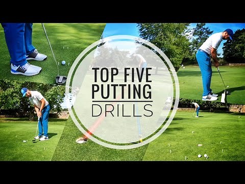 TOP FIVE GOLF PUTTING DRILLS