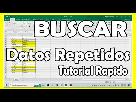 How to SEARCH for duplicate data in columns in Excel and highlight duplicate data