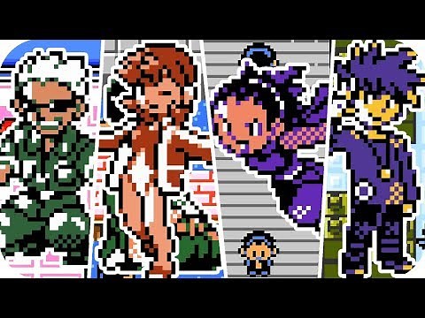 Pokémon Gold & Silver - All Kanto Gym Leader Battles (1080p60)