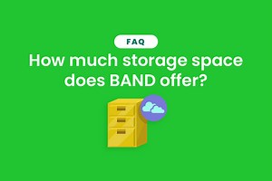 What is the storage capacity and period for photos/videos/files?