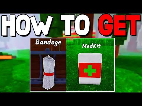 How To GET BANDAGES & MEDKITS in 99 NIGHTS IN THE FOREST! ROBLOX (Full Guide)