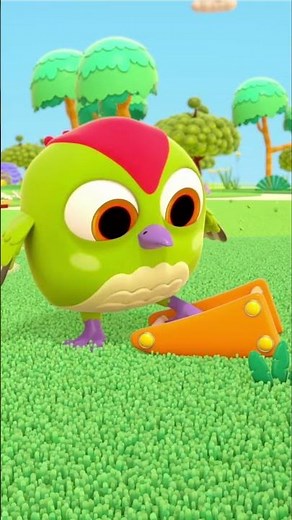 How to Play with an Abacus? Peck Peck Tries to Ride on It! 😊 #cartoons #hophopowl