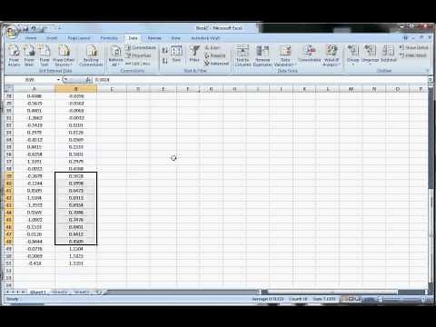 How to Construct a Histogram in Excel 2007