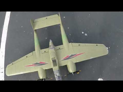 Dynam P-61 Not Really a Good Airplane