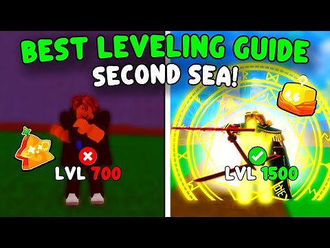 The ULTIMATE Second Sea Leveling Guide in Blox Fruits