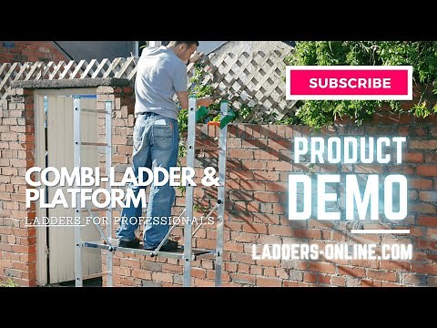 Ultimate 5-Way Combination Ladder & Platform | Versatile DIY Ladder Demo by Ladders-Online