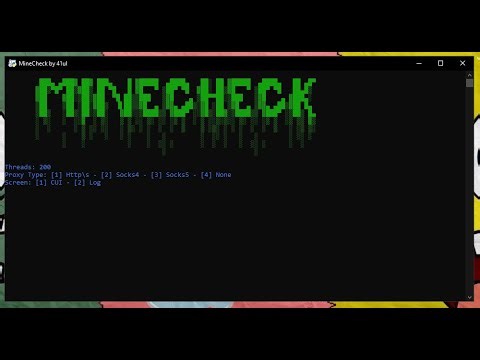 MineChecker | Minecraft Acc Checker | by 41ul