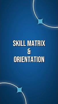 Master the Skill Matrix & Build a High-Performance Team | Employee Orientation Made Easy 🚀👥