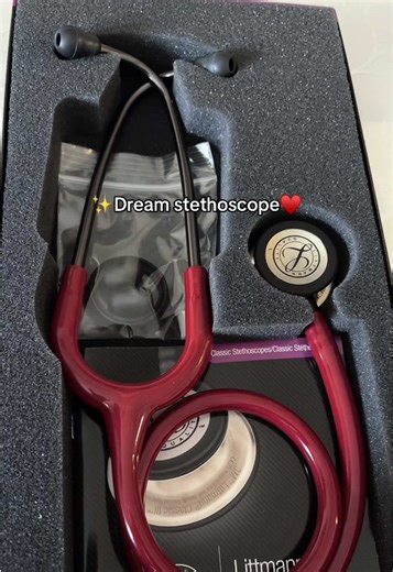 Unboxing the Littmann Burgundy Stethoscope