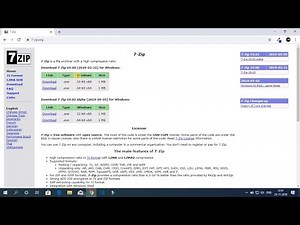 How to Install 7-Zip on Windows 10