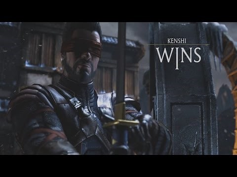 Mortal Kombat X - Kenshi All Fatalites/ Brutalities/ X-Ray Gameplay