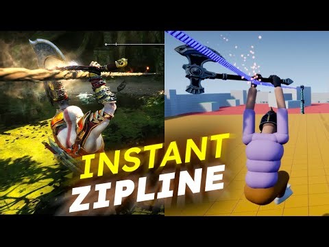 Use your own Weapon to Zip! | UNREAL ENGINE TUTORIAL