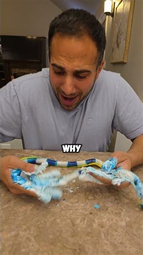 Is it possible to hold melting gummy snake