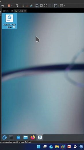 How to install Fedora KDE Plasma Desktop Environment in VMware