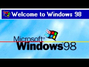 Windows 98 First Boot + Setup!