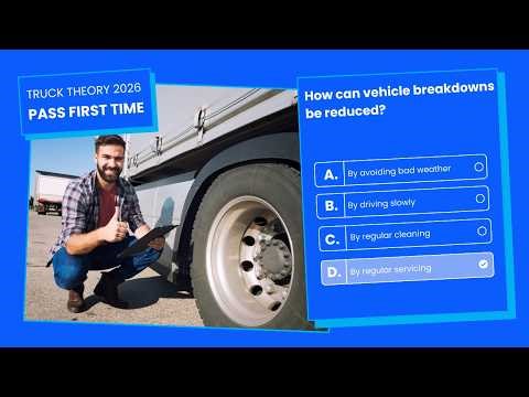 Pass the Official DVSA LGV & HGV Truck Theory Test - Vehicle Condition 2026