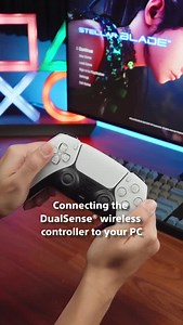 51K views · 513 reactions | Bring PS5-level immersion to your PC setup. Yes, your DualSense wireless controller works on PC, and it brings the full experience with it. Watch the guide and unlock next-level immersion on your favourite PC titles. | PlayStation Asia | Facebook