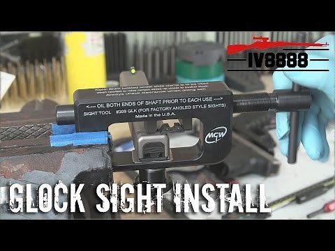 How To Install Glock Night Sights