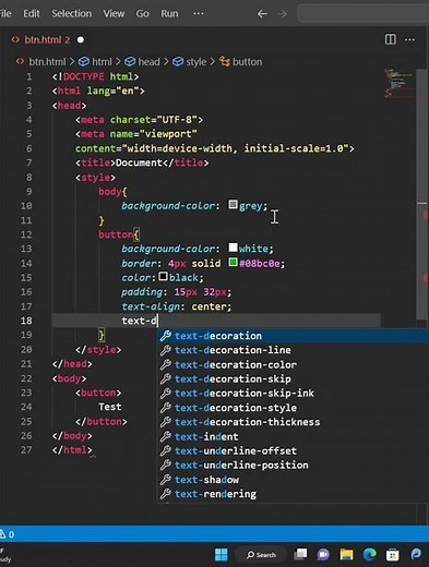 How To Make Website Button Color Change On Hover Using HTML CSS no JavaScript