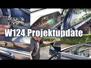 Neues vom Dicken! W124 E320 Schiebedach, Zuziehhilfe, Antenne, Infrarotschließung reparieren