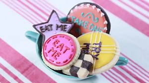 11K views · 706 reactions | Learn how to make the cookies from Alice in Wonderland  Full video here: https://youtu.be/g0FqfLjTE14 | Nerdy Nummies | Facebook