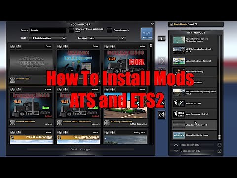 How To Install Mods - ATS and ETS2
