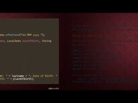 How to Create a Person Object by Splitting a String in Java