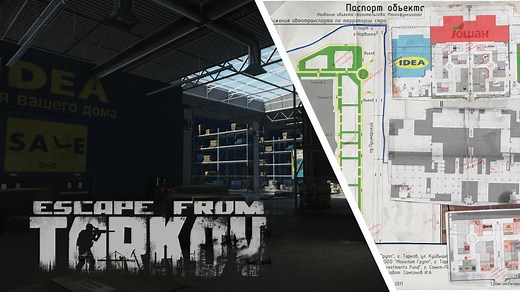 Escape from Tarkov: Interchange Map Stash & Extracts guide