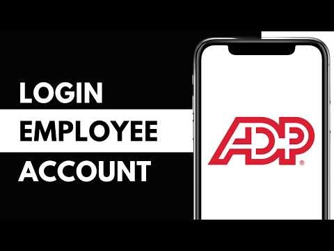 How To Login Into Your ADP Employee Account