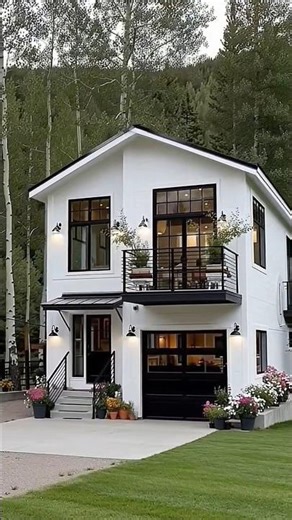 This Tiny House has a Hidden Garage 🤯