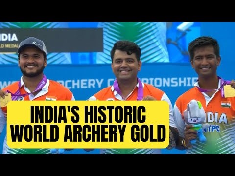 India men's team claim maiden gold in Compound Archery World C’ships in Korea, mixed team get silver