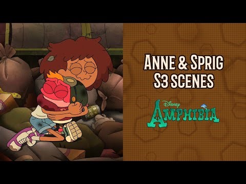 Amphibia - Sprig & Anne scenes (s3)