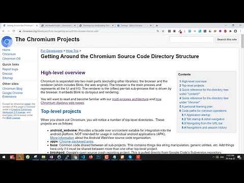 Chromium Project Research - Introduction to Chromium